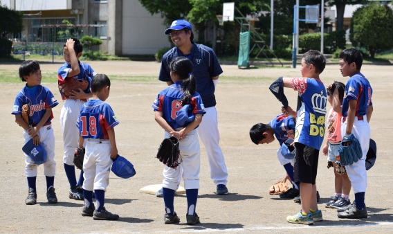 平成３０年第１回清久スターズ野球体験教室を開催しました。（平成３０年６月３日）